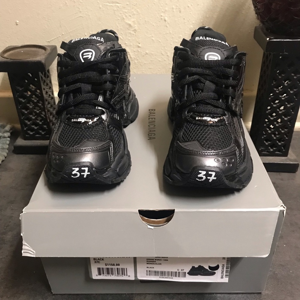 Balenciaga Black Athletic Shoes - Picture 7 of 13